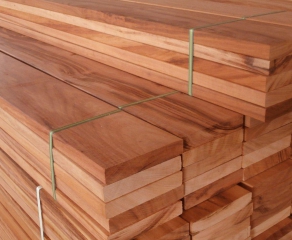 Hardwood planks